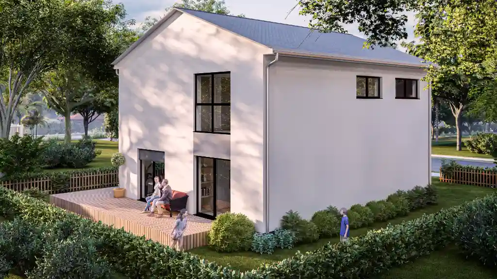 Zweigeschossiges Haus Toscana 152S