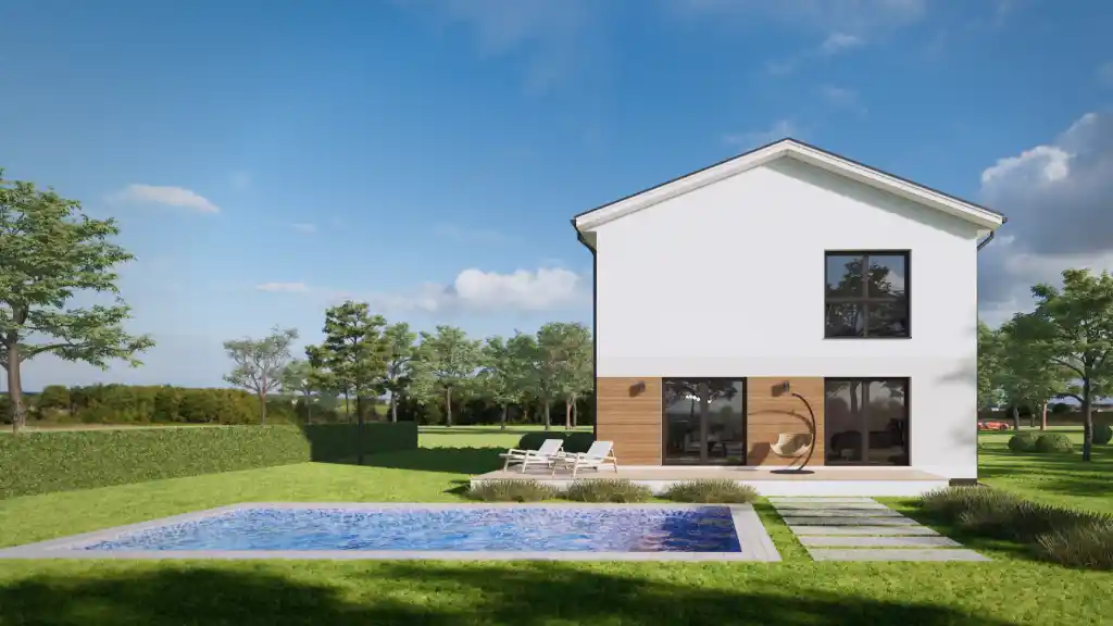 Zweigeschossiges Haus Toscana 152S