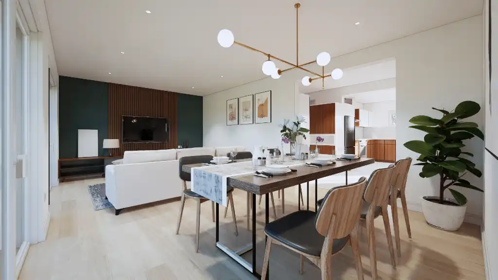 Doppelhaushälfte Family Lukarna - Wohnzimmer