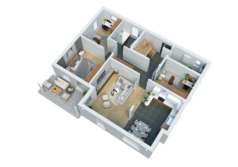 Zweifamilienhaus mit Einliegerwohnung