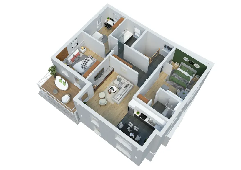 Zweifamilienhaus mit Einliegerwohnung