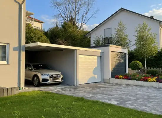 Stahl-Carport
