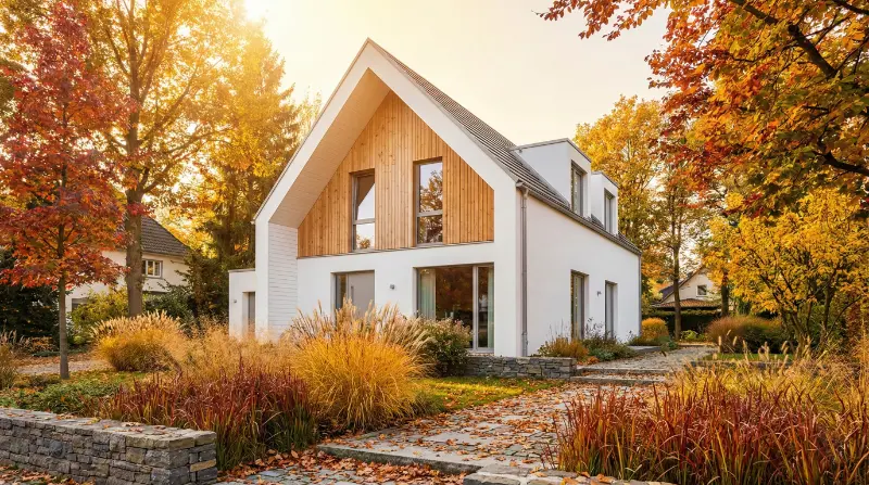 Satteldach Fertighaus